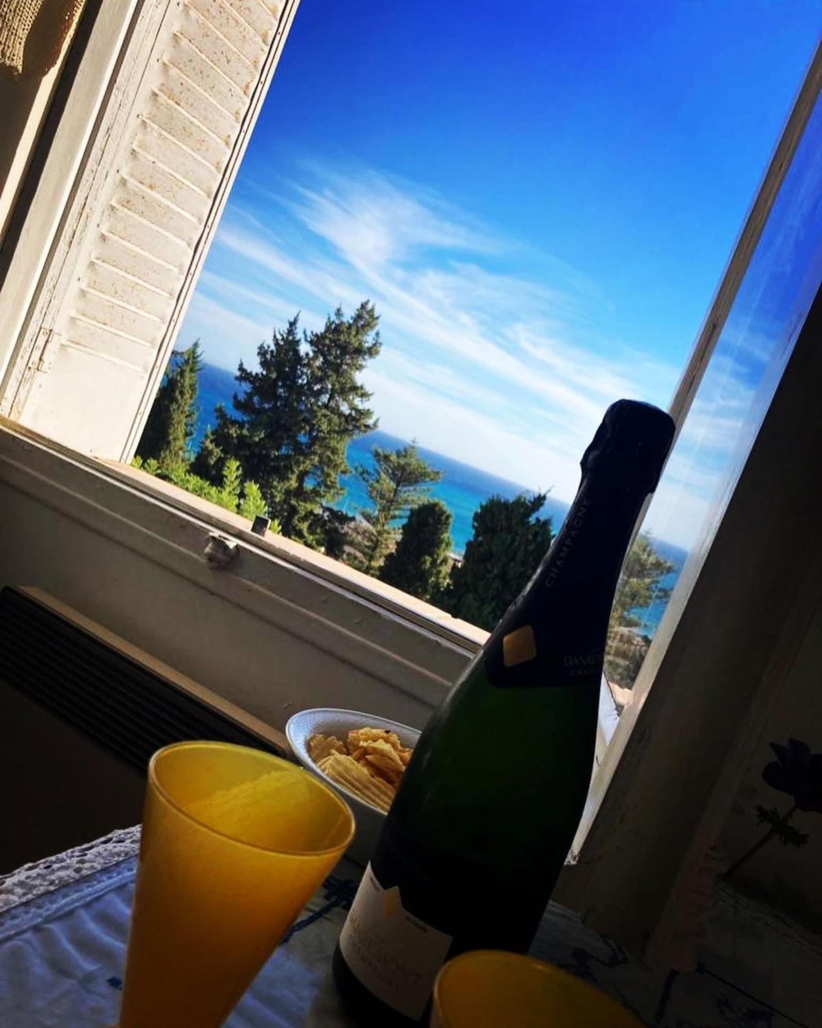 'La Villa Hygie' Cozy Appartement, Vue Mer Menton Bagian luar foto